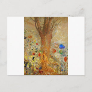 Postal Odilon Redon Buddha En Su Juventud