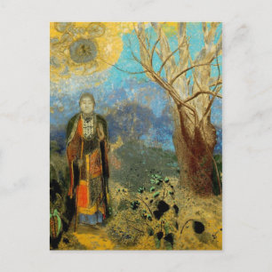 Postal Odilon Redon - Le Bouddha