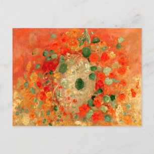 Postal Odilon Redon - Nasturtiums