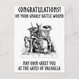 Postal ¡Odin Dice Felicitaciones!