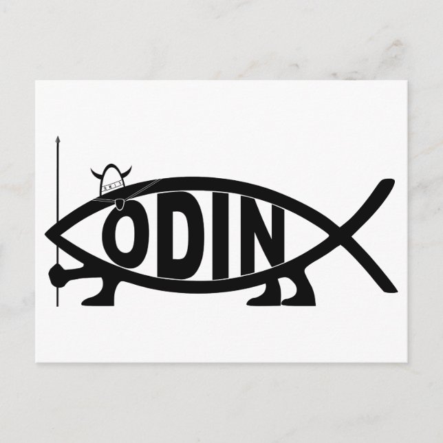 Postal Odin Fish (Anverso)