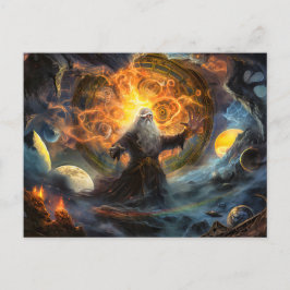 Postal Odin forming a new world after Ragnarök