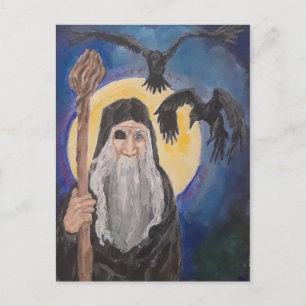 Postal Odin Postcard