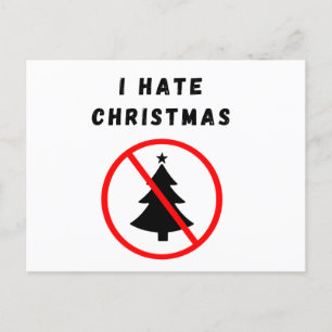 Postal Odio a los Navidades