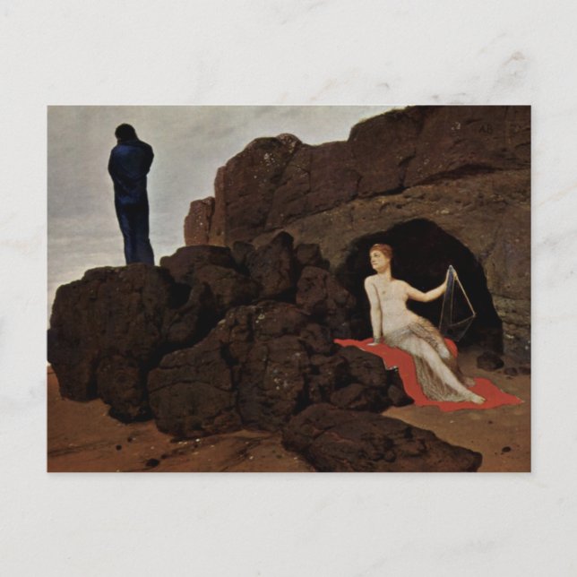 Postal Odiseo Y Calipso (Anverso)