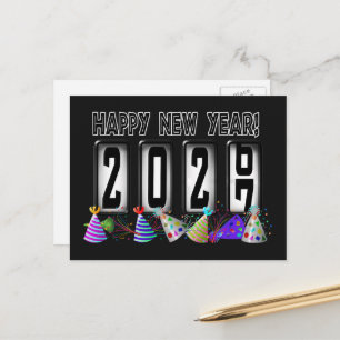 Postal Odómetro de Feliz Año Nuevo 2027