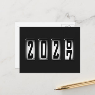 Postal Odómetro de Feliz Año Nuevo 2027