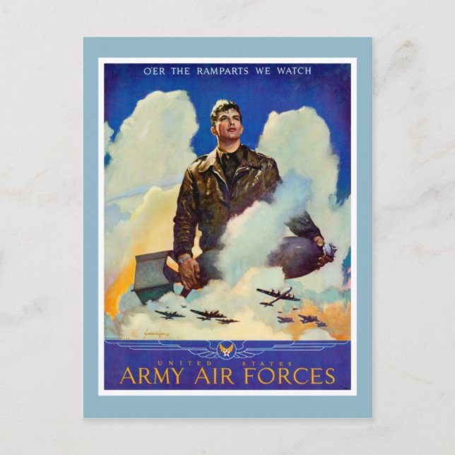 Postal O'er las Ramparts que vemos (Anverso)