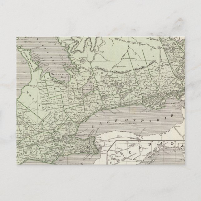 Postal Oeste de Canadá (Anverso)