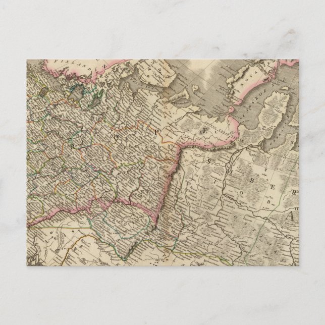 Postal Oeste del Imperio Ruso (Anverso)