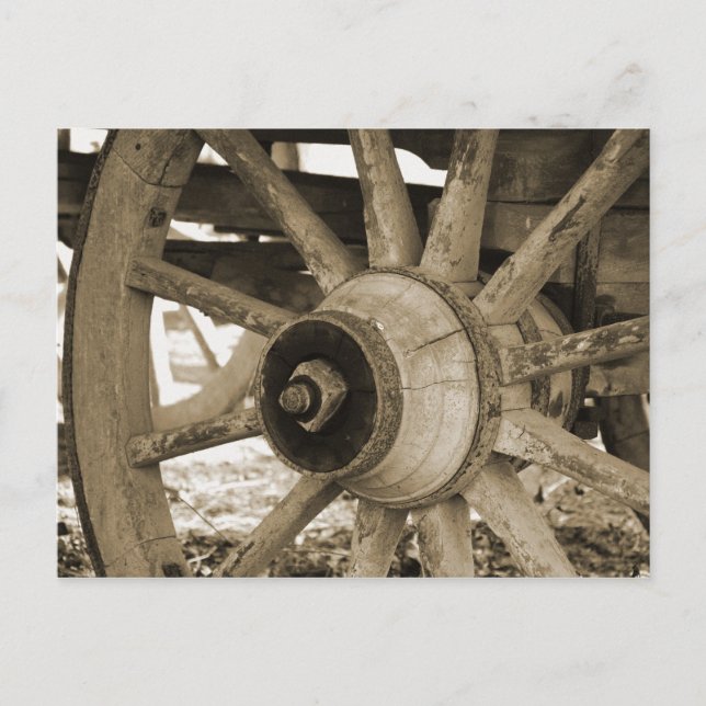 Postal Oeste salvaje (Anverso)