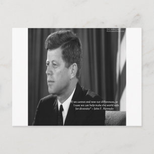 Postal Oferta de diferencia/diversidad de JFK