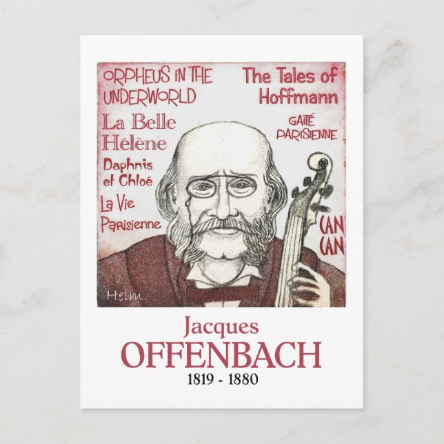 Postal Offenbach (Anverso)