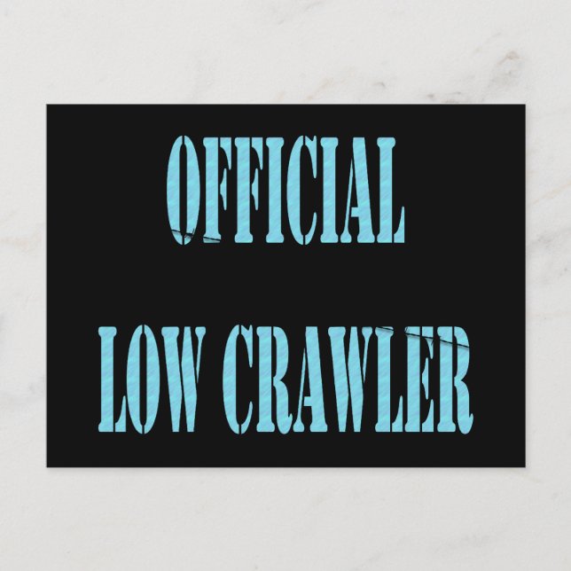 Postal officiallowcrawleruscg (Anverso)