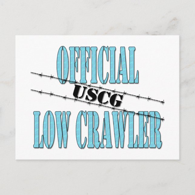 Postal officiallowcrawleruscg (Anverso)
