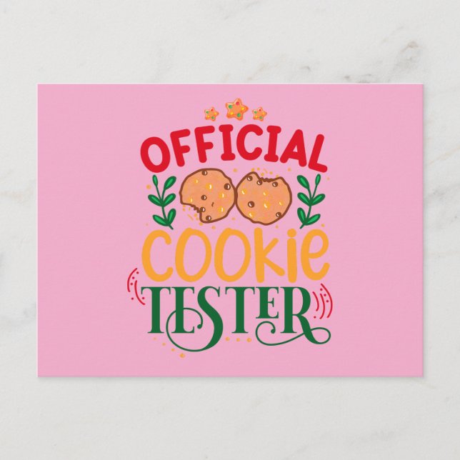 Postal Oficial Cookie Tester (Anverso)