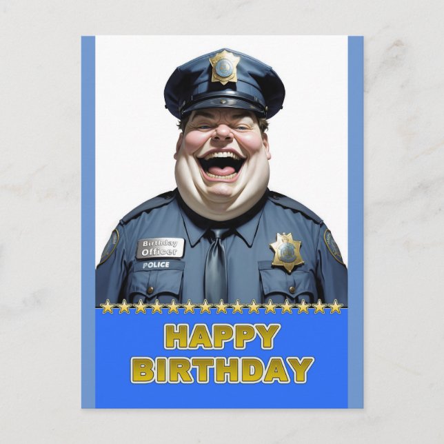 Postal Oficial de cumpleaños (Anverso)
