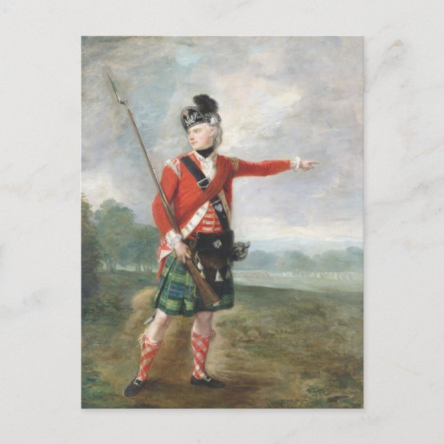 Postal Oficial del pie 73 (Anverso)