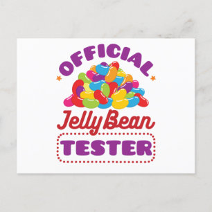 Postal Oficial Jelly Bean Tester Easter Candy