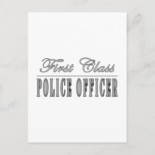 Postal Oficiales de policía: Oficial de policía de primer