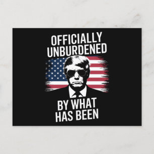 Postal Oficialmente aliviado por lo que ha sido Trump