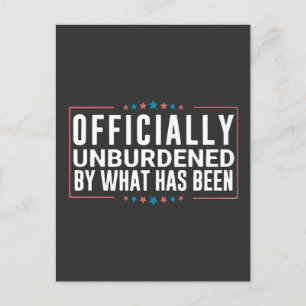 Postal Oficialmente, sin la carga de lo que ha sido Trump