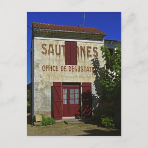 Postal Oficina de Cata de Sauternes (Cata de Vino