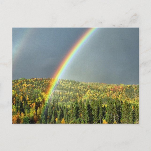 Postal Oficina De Cielos Arcoiris Personaliza Destiny Des (Anverso)