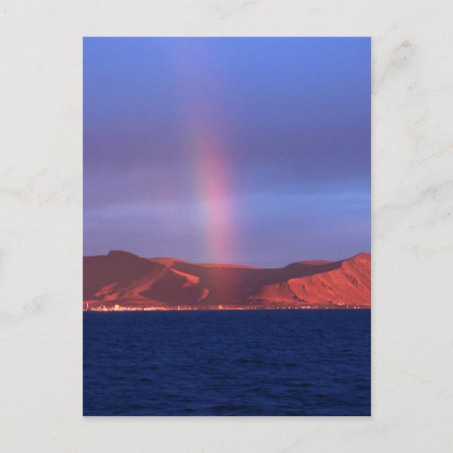 Postal Oficina De Cielos Arcoiris Personaliza Destiny Des (Anverso)
