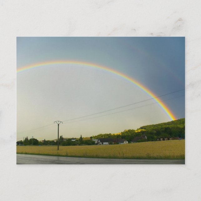 Postal Oficina De Cielos Arcoiris Personaliza Destiny Des (Anverso)