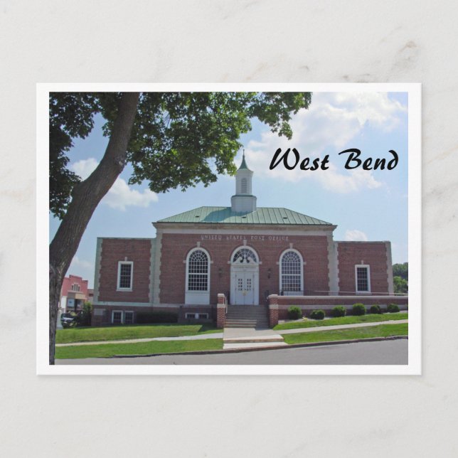 Postal Oficina de correos (Anverso)