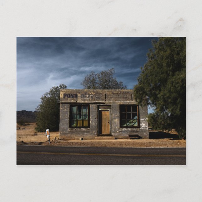 Postal Oficina de correos abandonada en Kelso California (Anverso)