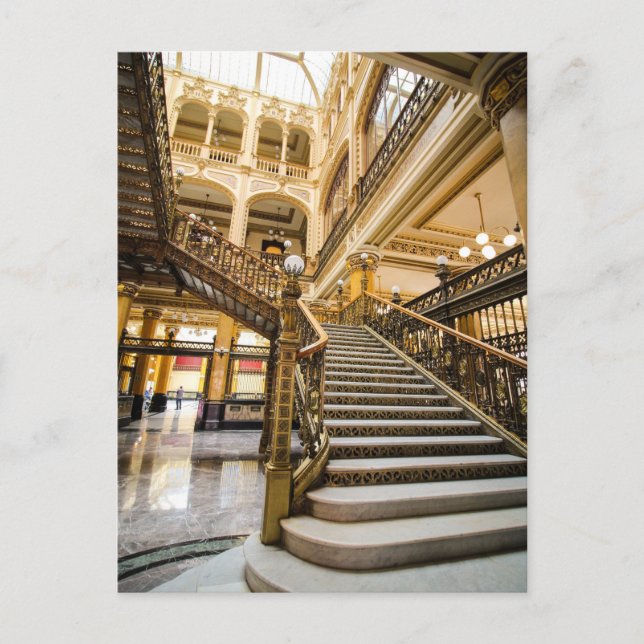 Postal Oficina de Correos de la Ciudad de México (Anverso)