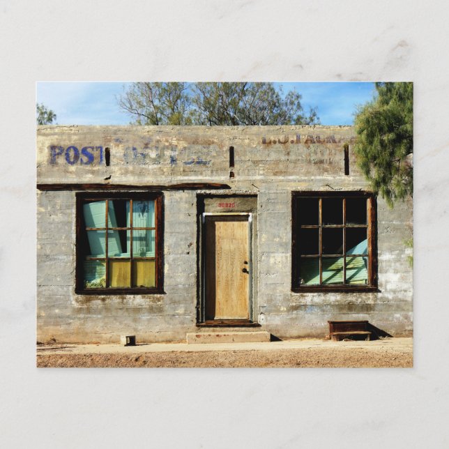 Postal Oficina de correos históricos en Kelso California (Anverso)