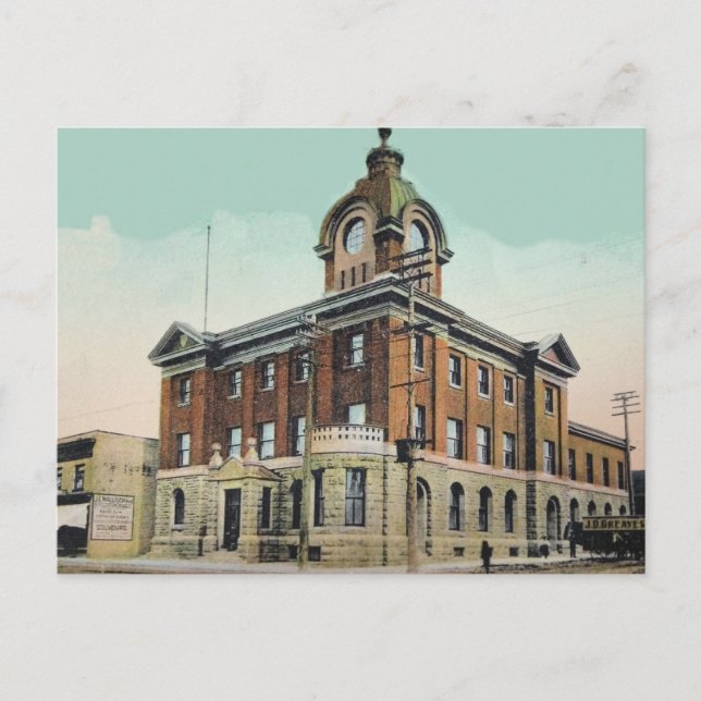 Postal Oficina De Correos Sault Ste Marie, Ont. (Anverso)