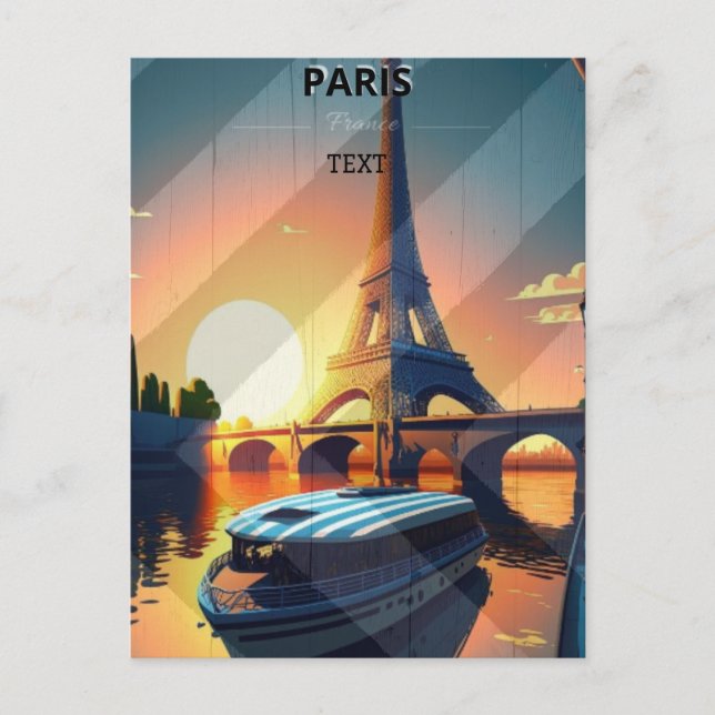 Postal Oficina de Estética de París (Anverso)