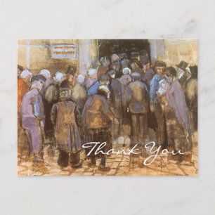 Postal Oficina de Lotería Estatal de Van Gogh