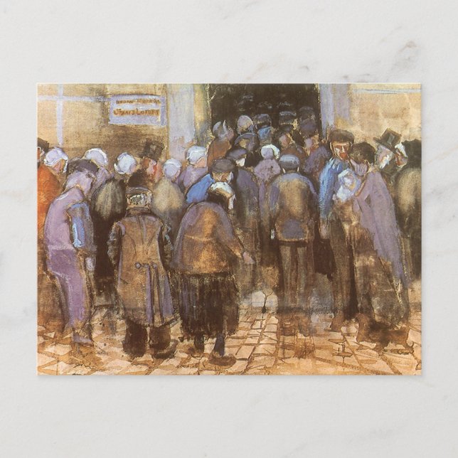 Postal Oficina de Lotería Estatal Vincent van Gogh (Diner (Anverso)