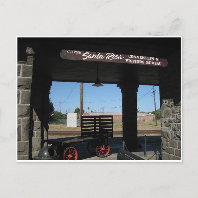 Postal Oficina de Visitantes de Santa Rosa (Anverso)