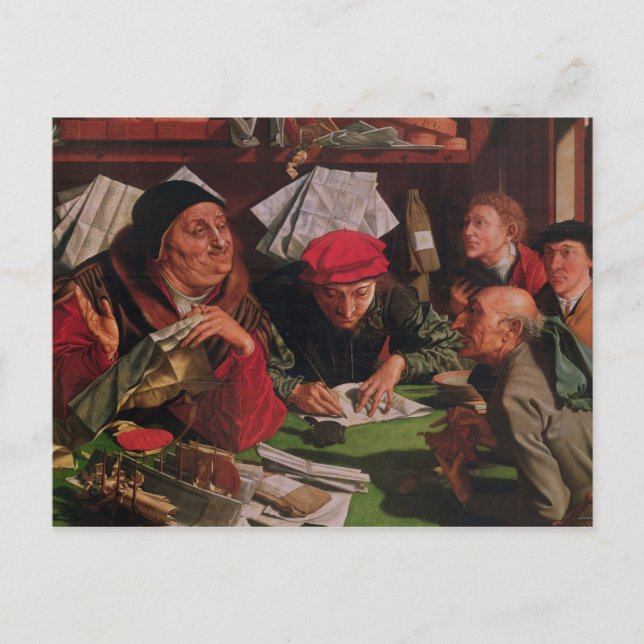 Postal Oficina del Abogado, c.1545 (Anverso)