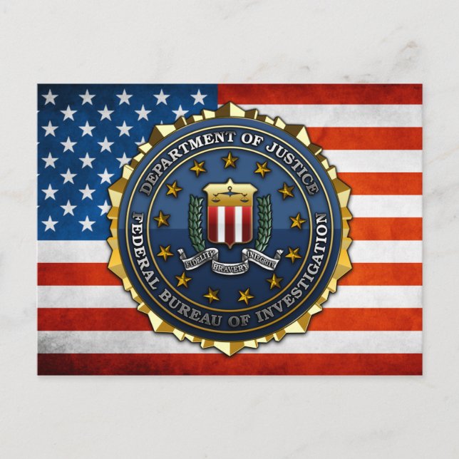 Postal Oficina Federal de Investigación (Anverso)