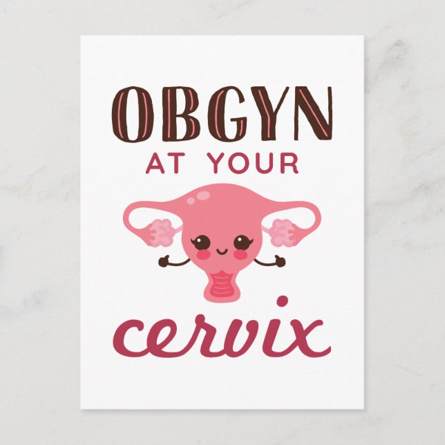 Postal OGBYN En Su Cervix (Anverso)