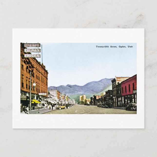 Postal Ogden, Utah (Anverso)