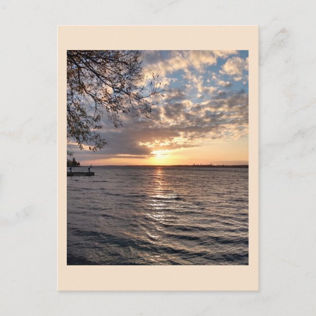 Postal Ogdensburg Sunset (Anverso)
