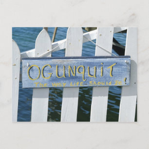 Postal Ogunquit, como debería ser la vida
