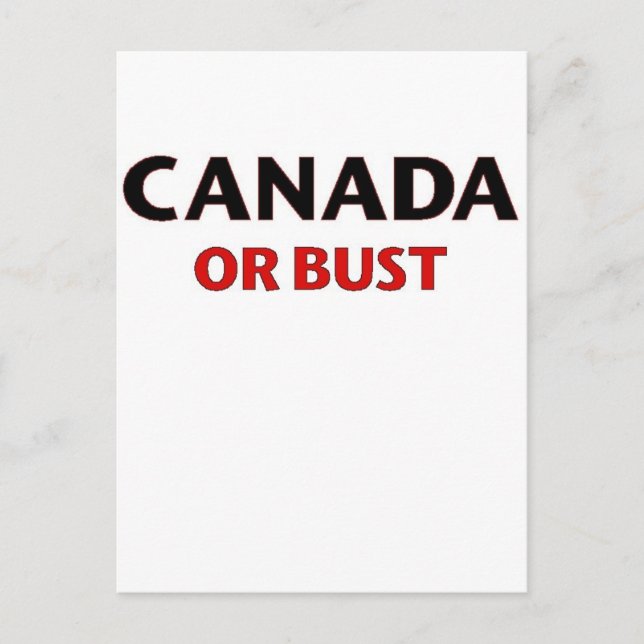 Postal Oh Canadá (Anverso)