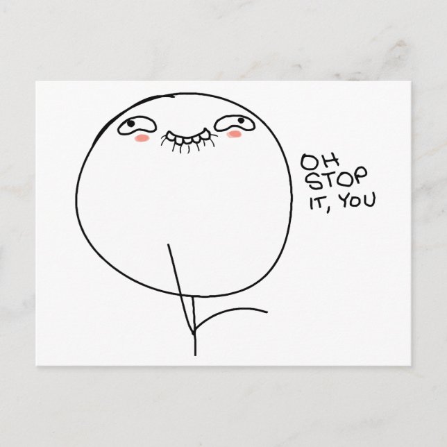 Postal Oh Detente, Tú - Postcard (Anverso)