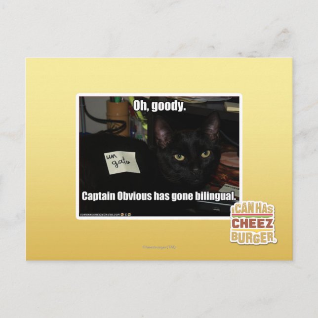 Postal Oh, goody. (Anverso)