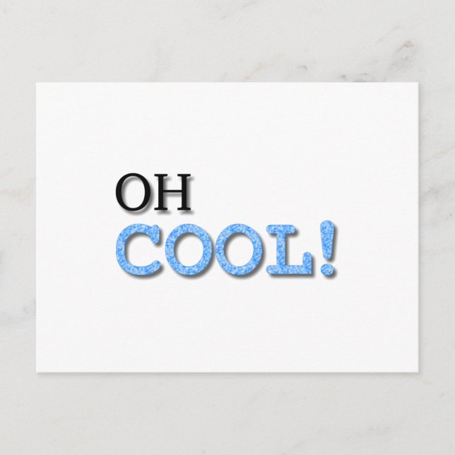 Postal Oh Guay Text (Anverso)