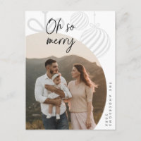 Oh, mora, foto familiar, saludo de Navidades